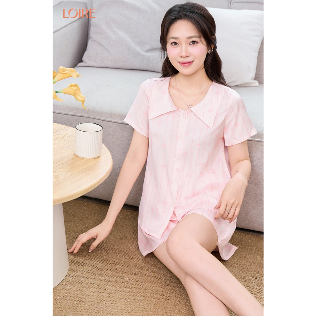[Made to Ease]Bộ Mặc Nhà Loire FDMN260367 Lụa Pháp Mềm Mát