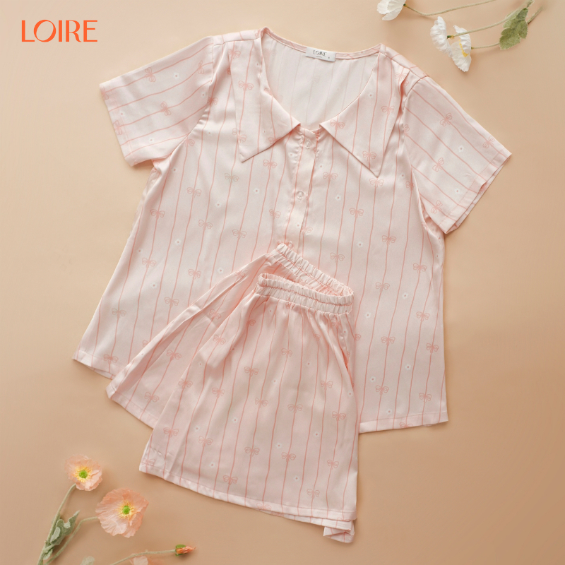[Made to Ease]Bộ Mặc Nhà Loire FDMN260367 Lụa Pháp Mềm Mát