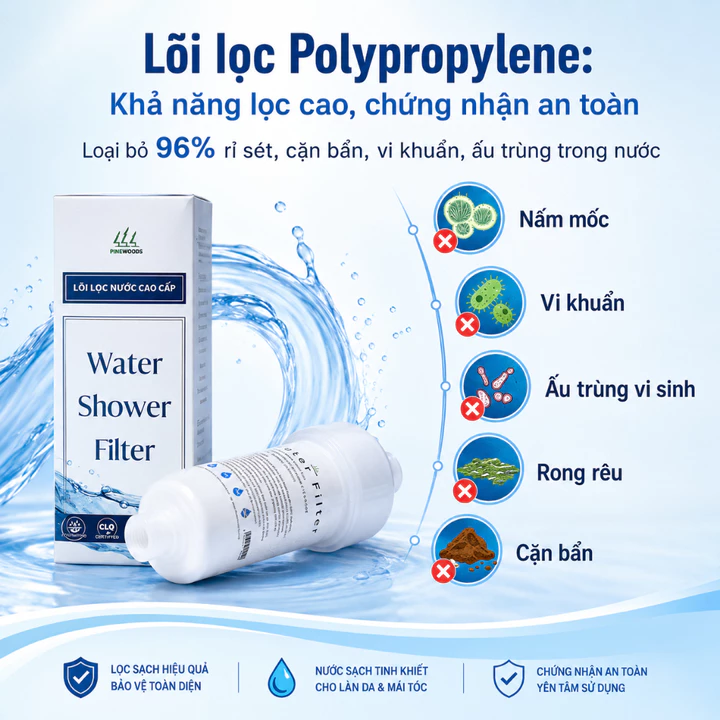 Genuine Faucet Filter Water Filter Pinewoods WF002 Thay – 3