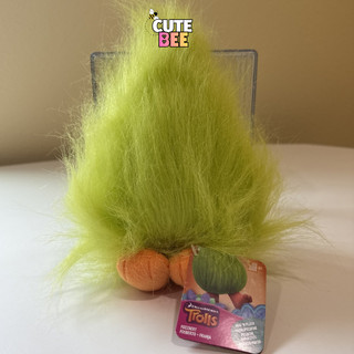 Đồ chơi Trolls Quỷ lùn tinh nghịch - Thú nhồi bông Fuzzbert cao 27cm xuất dư, không hộp