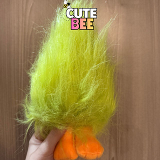 Đồ chơi Trolls Quỷ lùn tinh nghịch - Thú nhồi bông Fuzzbert cao 27cm xuất dư, không hộp