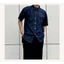 Áo Sơ Mi Denim GODMOTHER Áo Sơ Mi Basic Form Rộng Nam Nữ Unisex Phong Cách Tối Giản Xuân Hè 2026