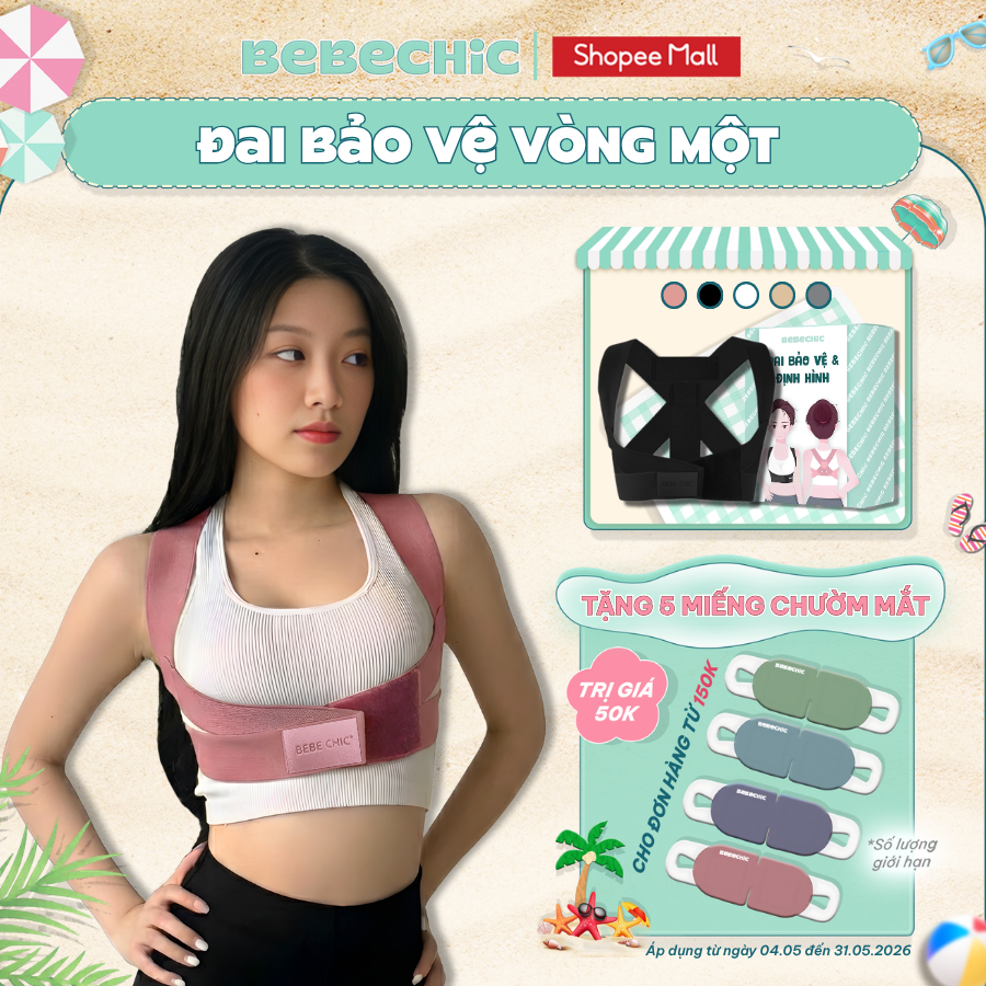 Đai Bảo Vệ Vòng 1 BEBECHIC Khắc Phục Gù Lưng, Hỗ Trợ Điều Chỉnh Tư Thế - 1