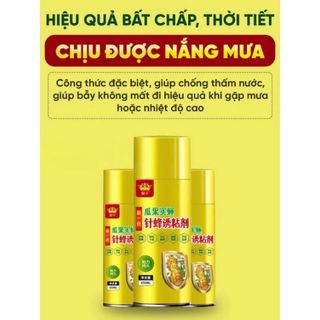 Homee.Cok Xịt Ruồi Vàng 260ml - Keo Bẫy Ruồi Vàng Dẫn Dụ Ruồi Đục Quả, Keo Dính Côn Trùng, Bảo Vệ Cây Ăn Trái