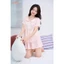 Bộ Mặc Nhà Loirechic FDMN260371 Họa Tiết Hoa Nhỏ Chất Lụa Pháp