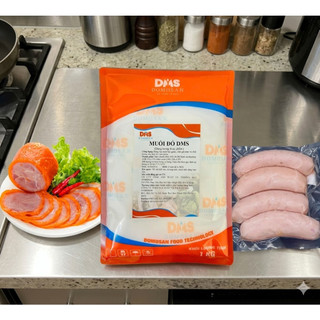 MUỐI ĐỎ DMS (MUỐI DIÊM) dùng để làm jambon, xúc xích tạo màu hồng ở trong thịt