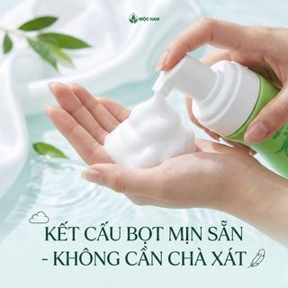 Bọt vệ sinh phụ nữ Mộc Nam chiết xuất tràm trà lá xoài làm sạch dịu nhẹ, ngăn ngừa viêm nhiễm 150ml