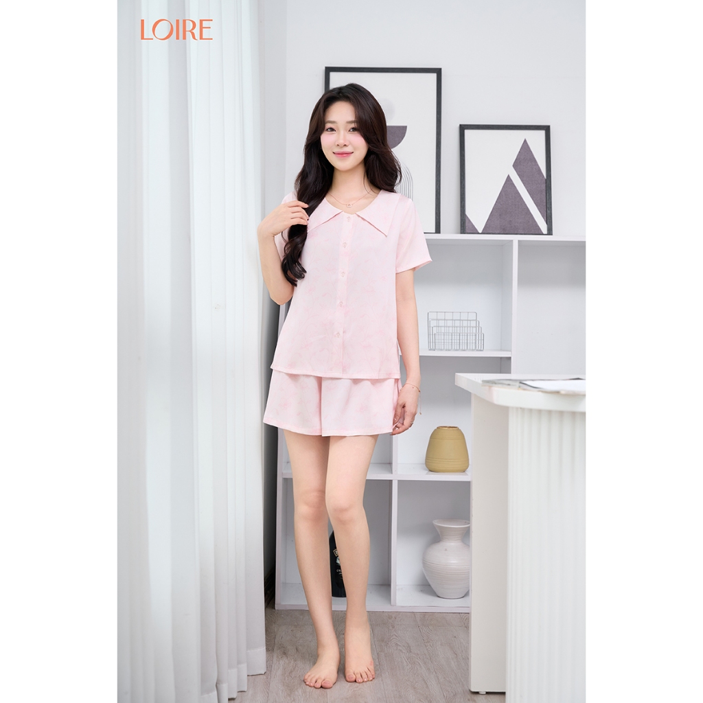[Made to Ease]Bộ Mặc Nhà Loire FDMN260370 Chất Lụa Pháp Mềm Mại