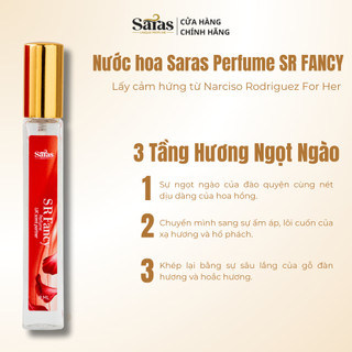 Nước Hoa Nữ Bỏ Túi Thơm Lâu 6-8 tiếng Thanh Mát, Tươi Mới & Gợi Cảm Nhẹ Nhàng Chai 2ml (SR FC) SR Fancy