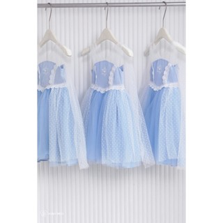 [QUÀ TẶNG 1/6] Đầm hóa trang công chúa DISNEY Elsa Anna cho bé gái 2-8 tuổi, mặc tiệc sinh nhật, dự tiệc by HUMY NGO