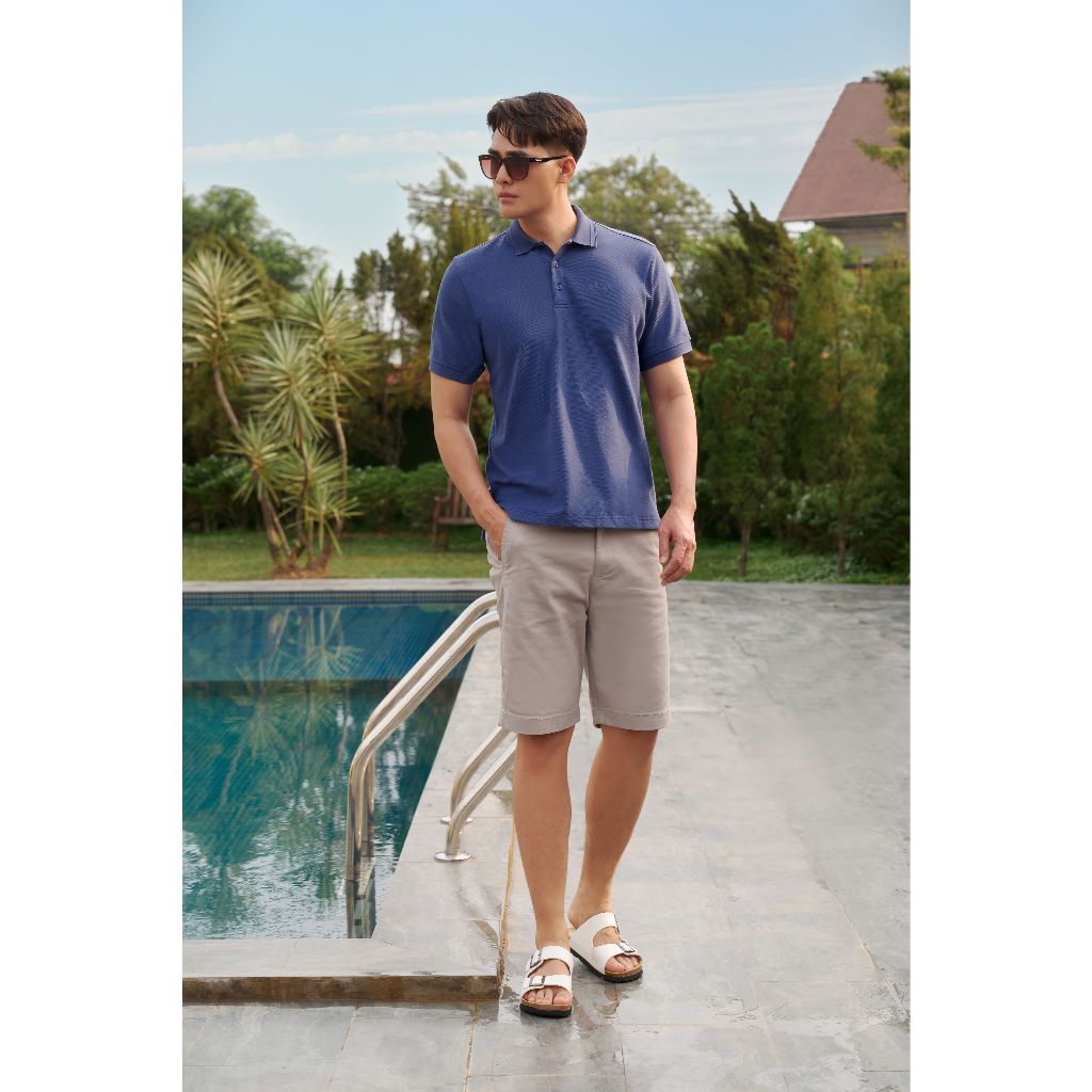Áo Polo Nam Cao Cấp Ninomaxx Form Travel Fit DENSECOTTON Siêu Thấm Hút Giữ Form Tốt 2505004