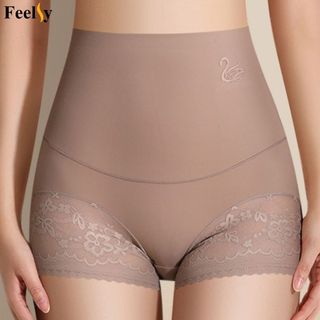Quần Gen Định Hình 𝐅𝐞𝐞𝐥𝐬𝐲 Cạp Cao Co Giãn Thoáng Khí Chống Cuộn Gập QS259