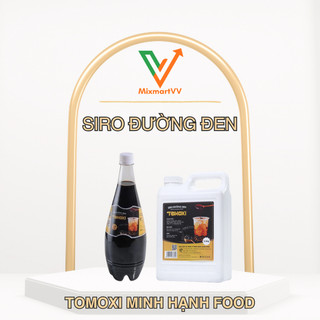Siro Đường Đen Tomoxi Minh Hạnh Food Chai 1.4kg, 2.5kg - Nguyên Liệu Pha Chế Sữa Tươi Trân Châu đường đen