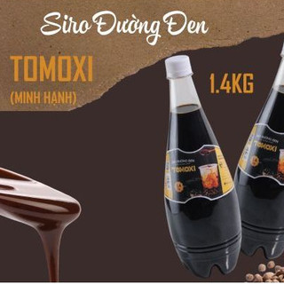 Siro Đường Đen Tomoxi Minh Hạnh Food Chai 1.4kg, 2.5kg - Nguyên Liệu Pha Chế Sữa Tươi Trân Châu đường đen