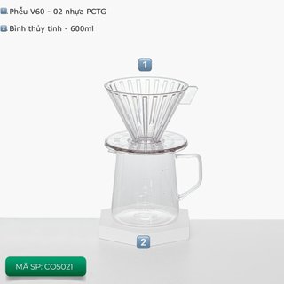 Bộ pha cà phê V60 cơ bản