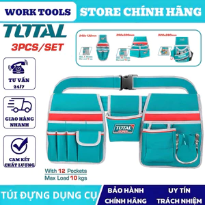 Túi đựng dụng cụ nhiều ngăn TOTAL THT16P40125, THT16P10125, THT16P5021, THT16P20325 DNTT