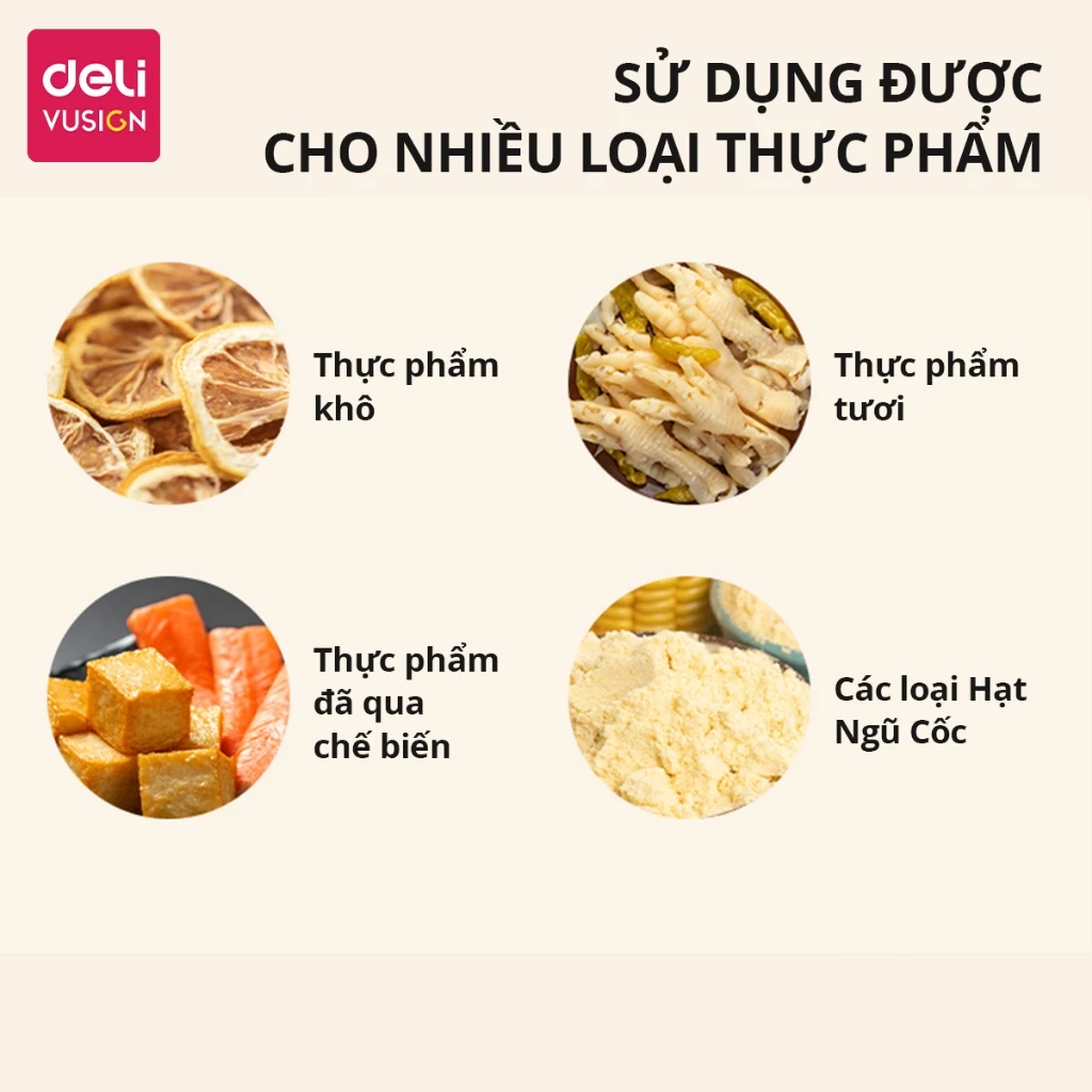 [TẶNG TÚI HÚT] Máy Hút Chân Không Thực Phẩm Deli Bảo Quản Thực Phẩm Tươi Lâu Hơn Hút Tự Động Hàn Miệng Túi