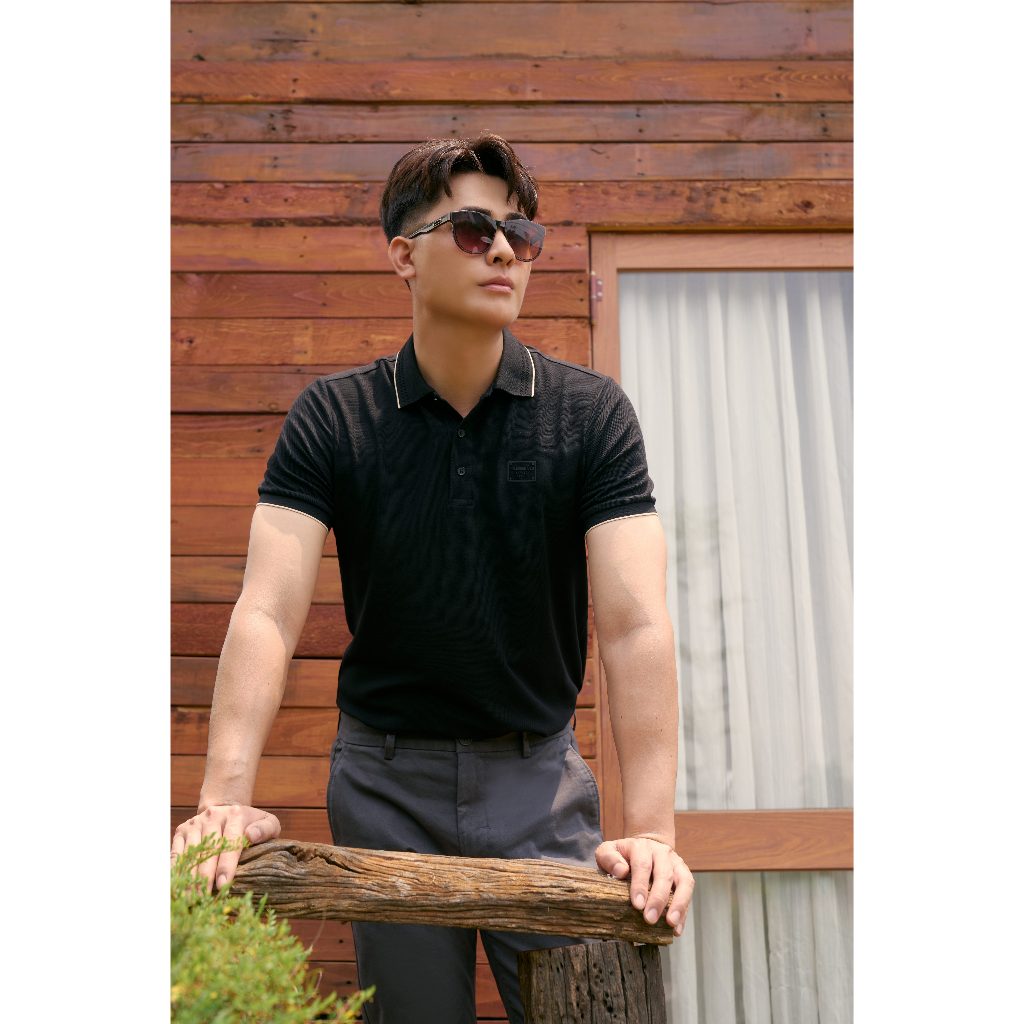 Áo Polo Nam Cao Cấp Ninomaxx Cổ Phối Viền Form Travel Fit AEROSOFT Thoáng Mát Co Giãn Tốt 2510034