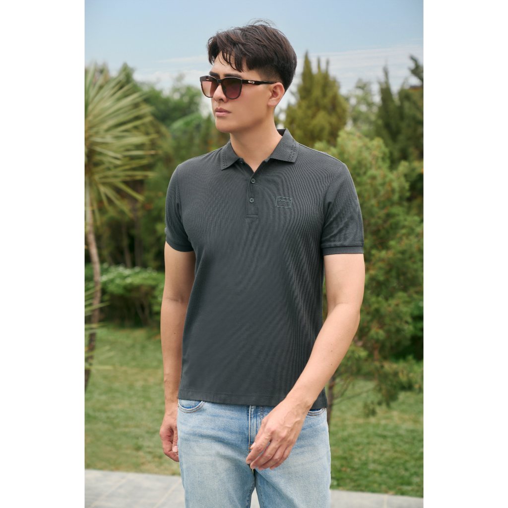 Áo Polo Nam Cao Cấp Ninomaxx Cổ Phối Viền Form Travel Fit AEROSOFT Thoáng Mát Co Giãn Tốt 2510034