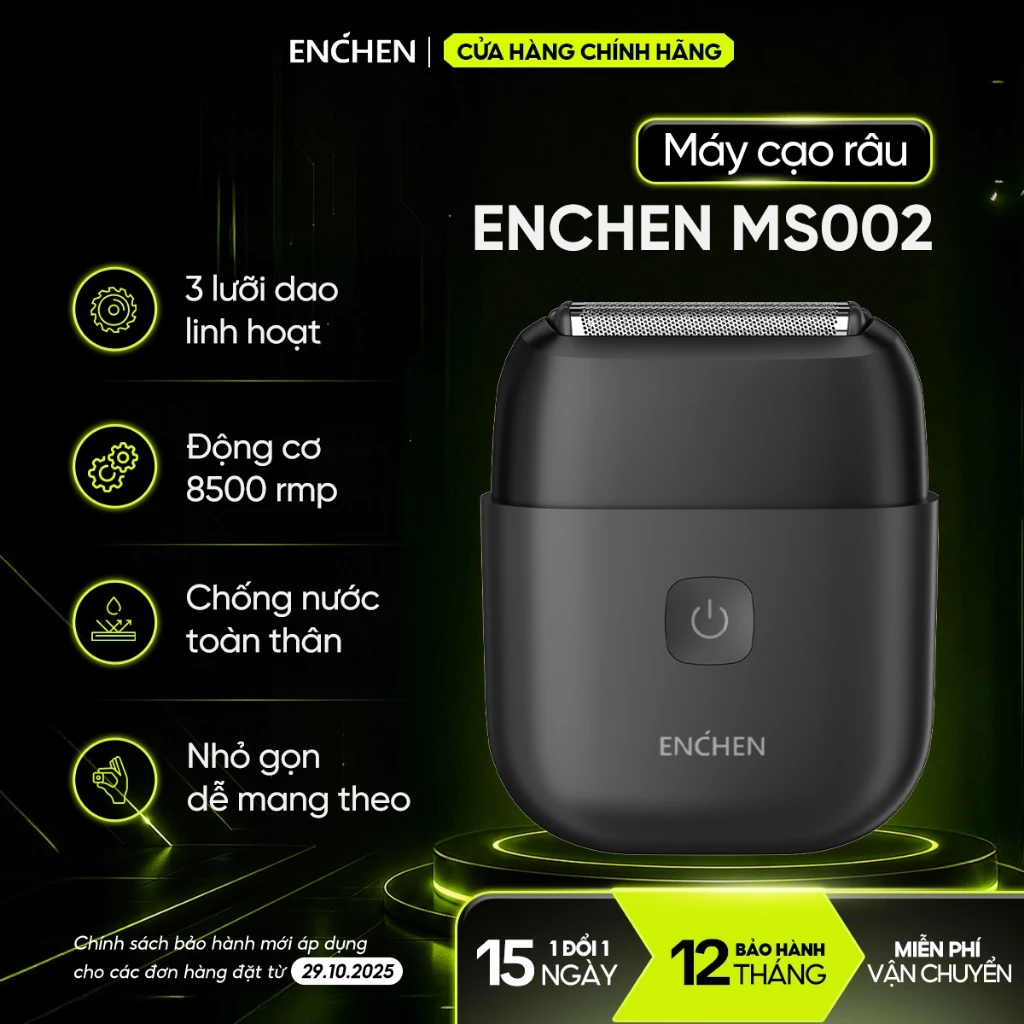 Máy cạo râu Enchen MS002 - tổng quan sản phẩm