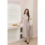 Chân Váy Dài Ly Chụm Cài Hoa Eo 4L07.2604. Chân Váy Midi A-Line Quấn Chéo Thanh Lịch Nữ Tính Thanh Lịch Thiết Kế Bởi JM