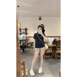 •𝙆𝙞𝙣𝙜𝙨𝙝𝙤𝙥𝙗𝙚𝙖𝙪𝙩𝙮•Áo Phông Polo Thêu Ngựa QC