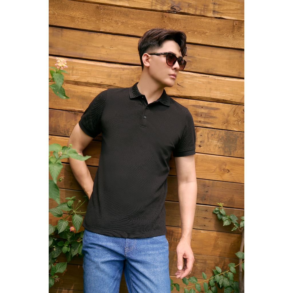 Áo Polo Nam Premium Ninomaxx Form Travel Fit DENSECOTTON Siêu Thấm Hút Giữ Form Tốt 2505005