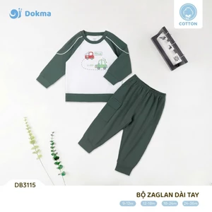 Bộ Dài Tay Cotton Mềm Mại Dokma DB2342 DB2458 DB3177 DB3115 DB3173