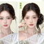 Búi tóc giả xoăn lơi Hàn Quốc Qiqishop