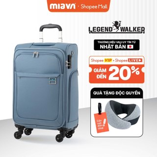 Vali Vải MIAvn Legend Walker 4053 - Size 16/21 inch, Vải Nylon Siêu Bền Chống Thấm, Bánh Xe Tháo Rời, Cổng Sạc USB