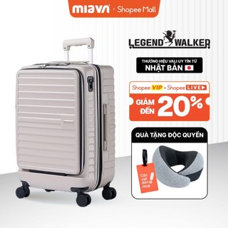 Vali Kéo MIAvn Legend Walker 5208 - Size 16/20/23 Inch, Nhựa PC/ABS Cao Cấp - Ngăn Đựng Laptop, Dây Kéo Đôi Nới Rộng