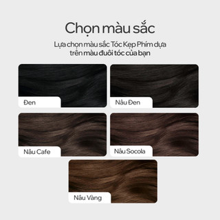 Bộ Tóc Kẹp 3 Phím CAPELLI - KOC Kẹp Nhẹ Hè Xinh