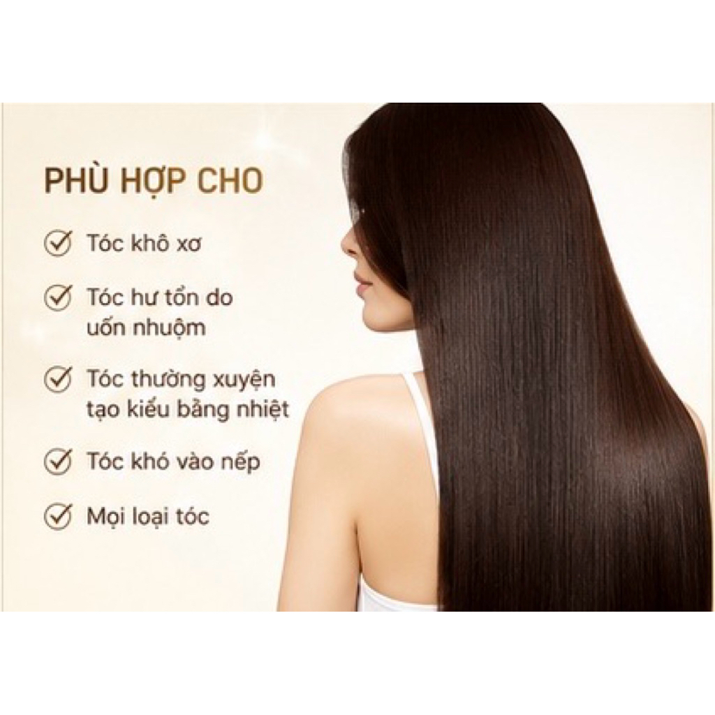Tinh Dầu Dưỡng Tóc Argan Oil AMINIS 40ml Chính Hãng | Hair Serum Phục Hồi Tóc Khô Xơ, giảm chẻ ngọn