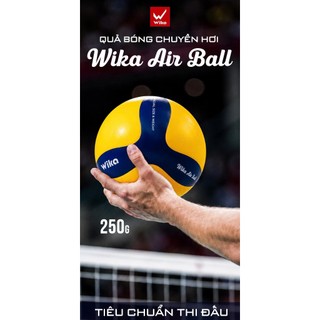 Bóng Chuyền Hơi Wika Air Ball Chính Hãng, PVC Mềm Cao Cấp, Bóng Thi Đấu Tập Luyện