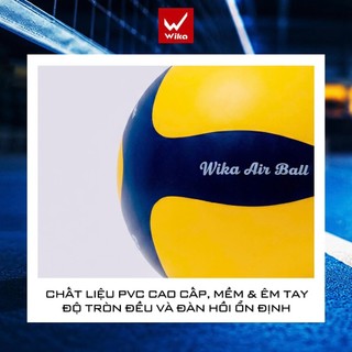 Bóng Chuyền Hơi Wika Air Ball Chính Hãng, PVC Mềm Cao Cấp, Bóng Thi Đấu Tập Luyện