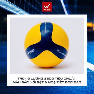 Bóng Chuyền Hơi Wika Air Ball Chính Hãng, PVC Mềm Cao Cấp, Bóng Thi Đấu Tập Luyện