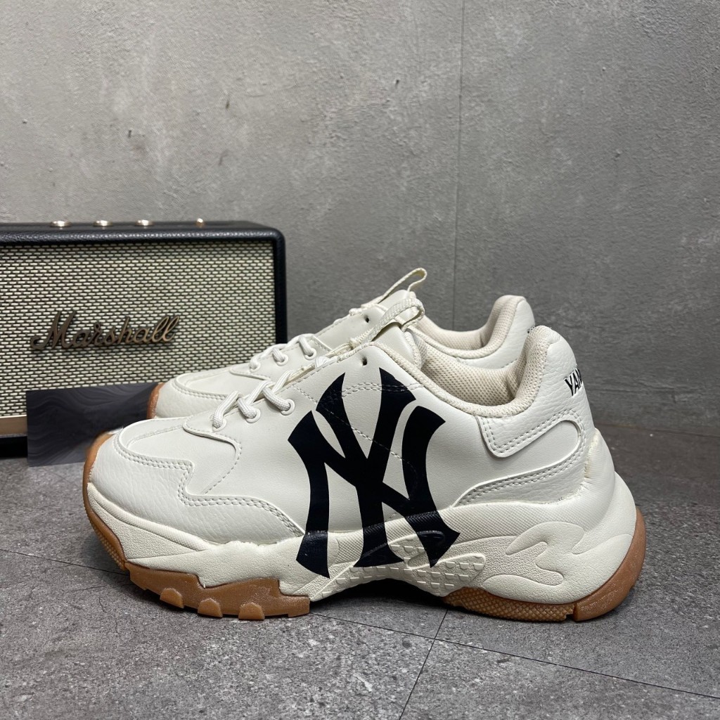 [Chính hãng] GIÀY MLB Chunky Bigball New York yankees Đen - 3ASHC101N-50BKS