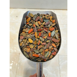 ... Sạn suối tự nhiên mix size (1kg) - Vật liệu trang trí, trải nền, tạo cảm giác tự nhiên cho hồ cá cảnh, thuỷ sinh .