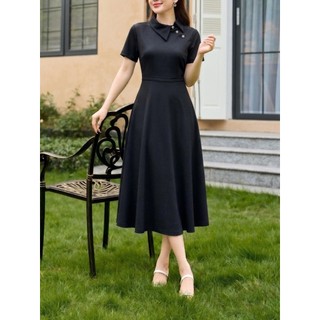 Set Đồ Nữ 𝐂𝐂𝐇𝐀𝐓 Dáng Suông Segue Cổ Đức Lệch Chất Liệu Mềm Mại Co Giãn 16BNC8025XT