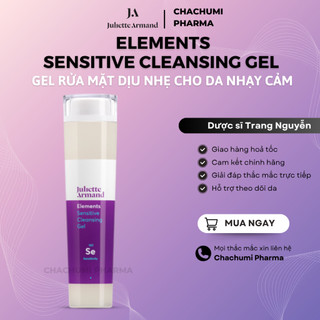 Juliette Armand Elements Sensitive Cleansing Gel Gel Rửa Mặt Dịu Nhẹ Cho Da Nhạy Cảm 210ml