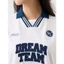 Áo Polo Nữ Relax Dreamteam Cổ V Bo Kẻ WCPO26A030