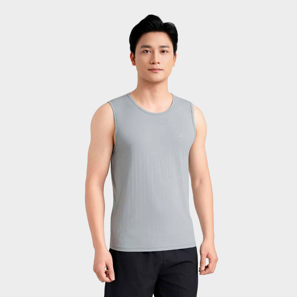[MUA 2 GIẢM 5%]Áo Tanktop Nam Insidemen Jacquard Ba Lỗ, Thoáng Khí, Form Thoải Mái, Thể Thao Vận Động ITL127AS0