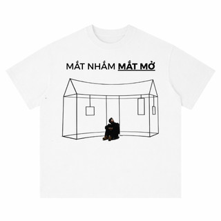 Áo Thun Đu HIEUTHUHAI, albumm MẮT NHẮM MẮT MỞ dành cho Sundays, nam nữ chất cotton mềm mịn thấm hút thoáng mát Menswear