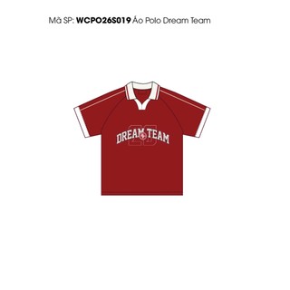 Áo thun polo nữ YODY BST Dream Team năng động chất vải mềm mại WCPO26S019