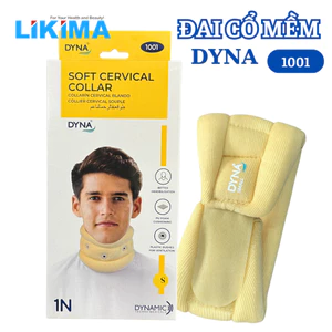 Đai Cổ Mềm - Đai Nẹp Cố Định Cổ Y Tế Dyna – Phòng ngừa đau nhức cổ 1001 Likima