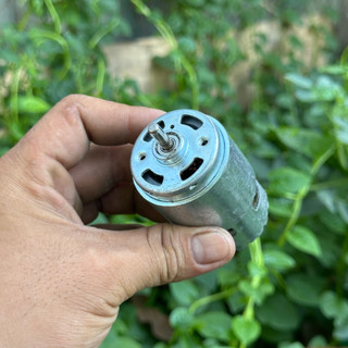 Mô tơ 775 19.2V DC Siêu Khỏe 18000 RPM- Cốt 5ly - Có Cánh Quạt Tản Nhiệt- Chế Máy Khoan Máy Cắt
