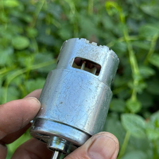 Mô tơ 775 19.2V DC Siêu Khỏe 18000 RPM- Cốt 5ly - Có Cánh Quạt Tản Nhiệt- Chế Máy Khoan Máy Cắt
