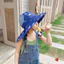 Mũ xô trẻ em kèm còi, dễ thương có còi chống nắng, Phim hoạt hình ngoài trời chống tia cực tím Mũ đi biển