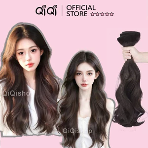 Tóc Kẹp Dải Xoăn Lọn Bồng Bềnh, Set 3 Kẹp Tóc Xoăn Cho Tóc Thưa,Mỏng QiQiShop