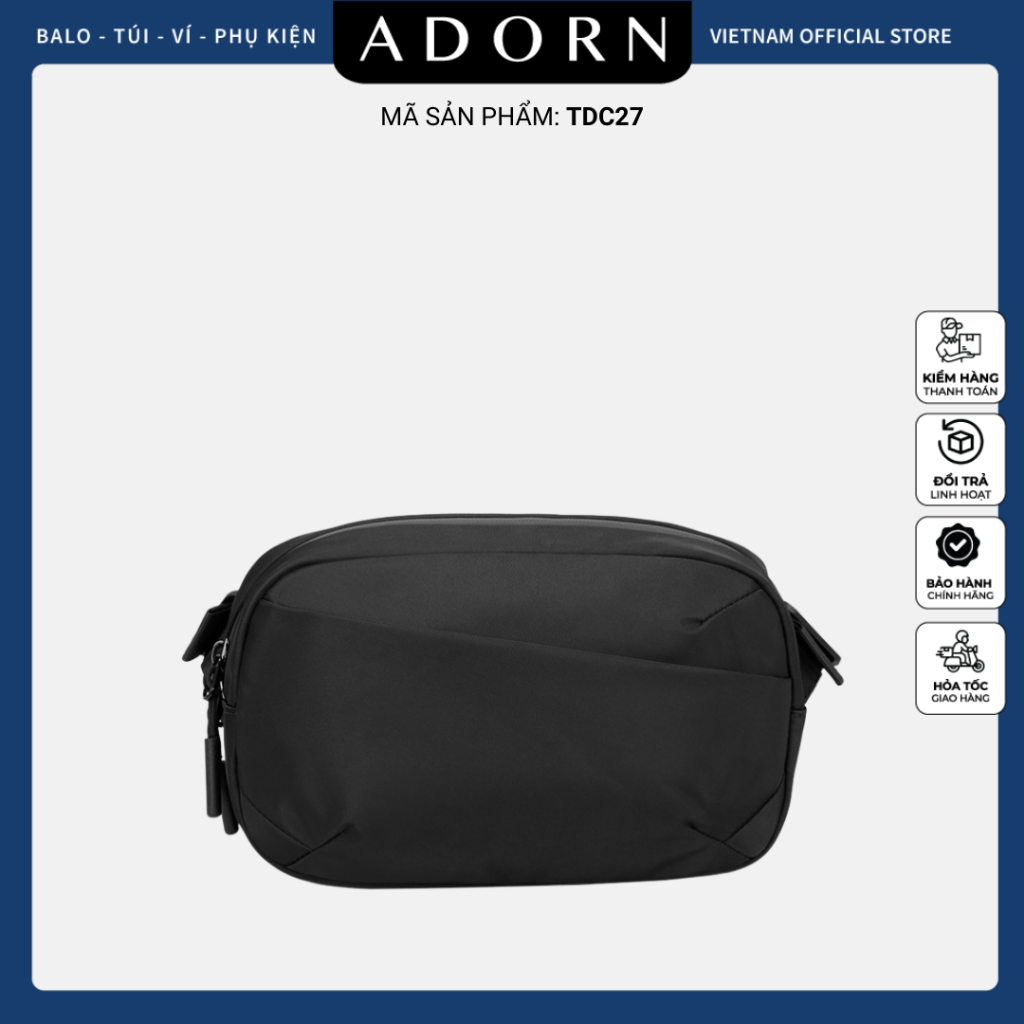 [NEW] Túi đeo chéo nam thể thao đa năng ADORN Slim Bag vải trượt nước mẫu mới 2026